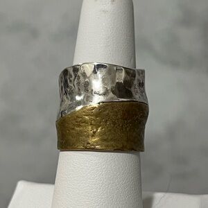Silpada sterling 925 and brass ring